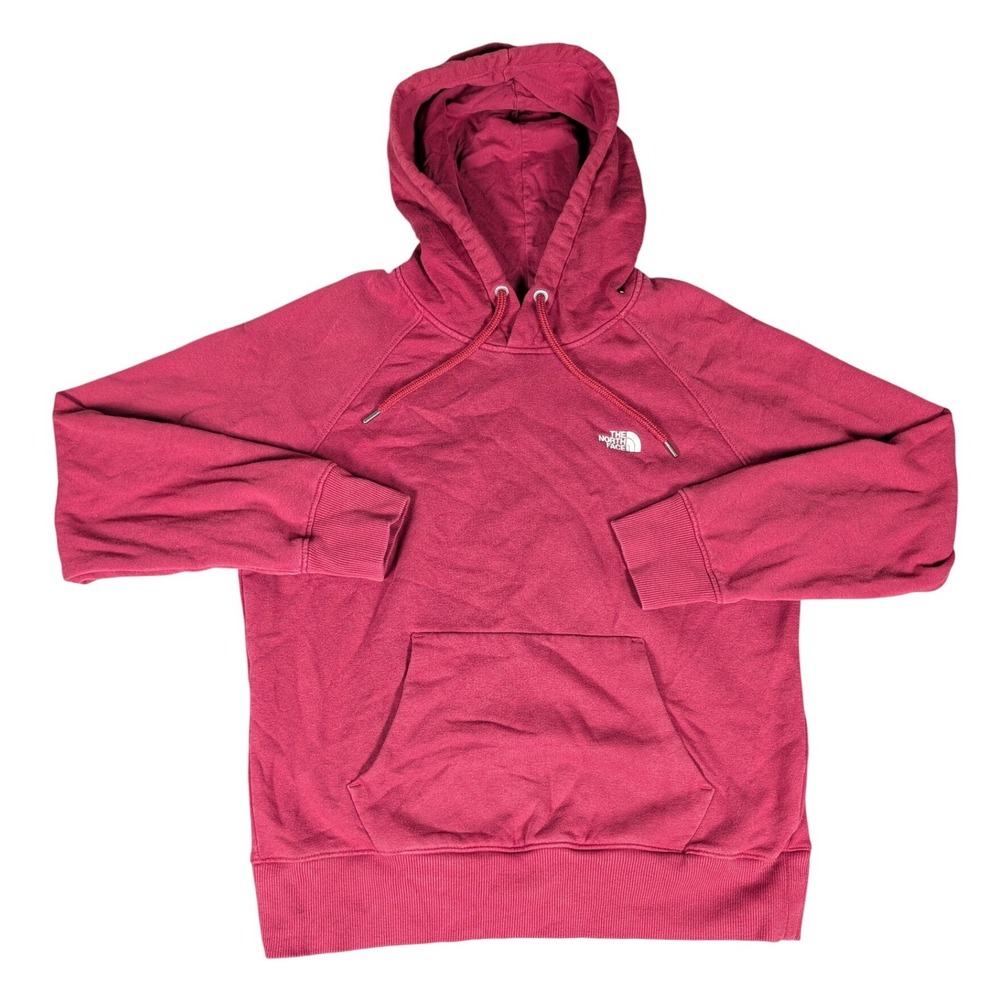 The North Face Womens Circular Design Hoodie Dark Pink Pullover NF0A811H